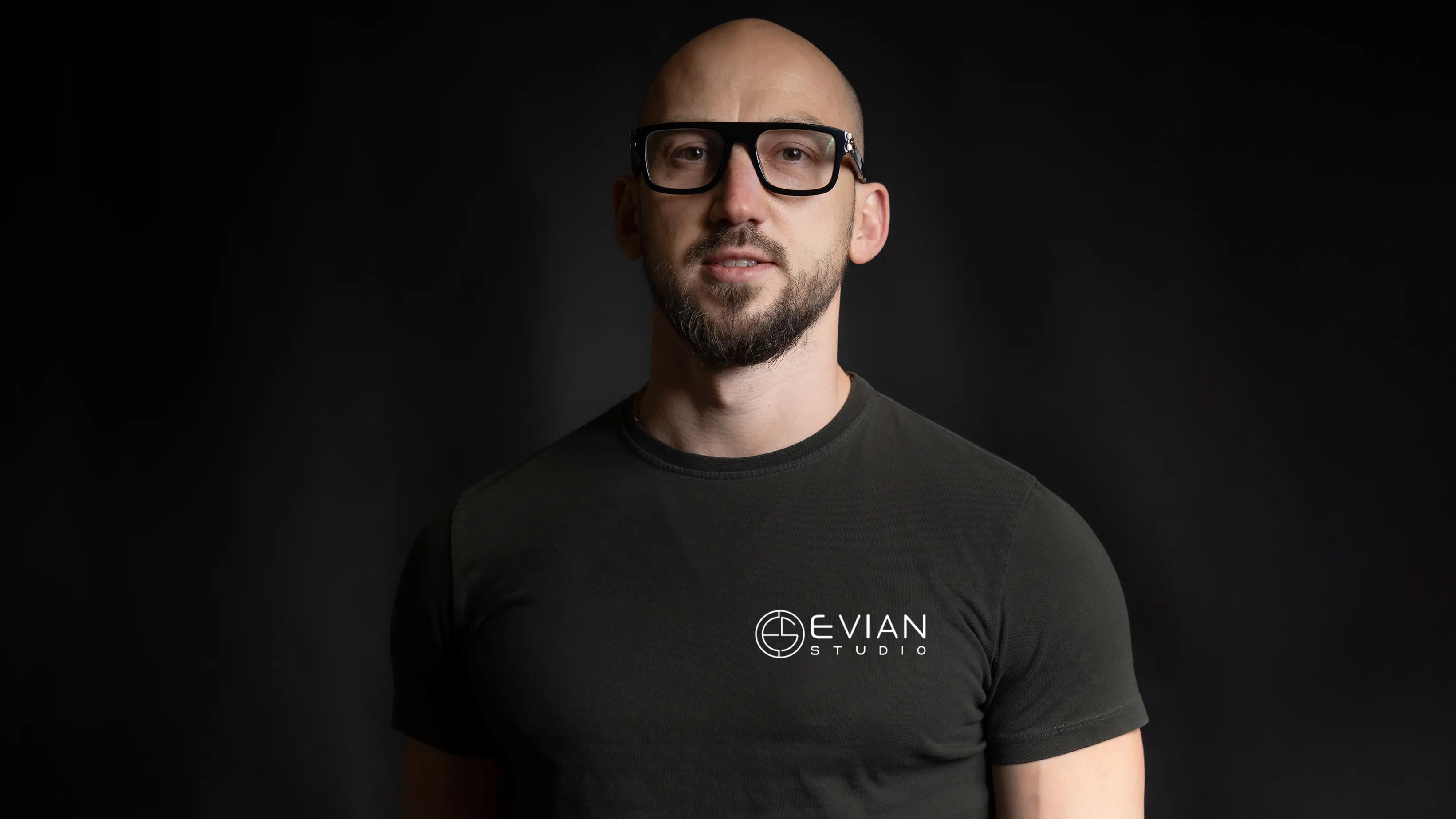 Portrait of a professional photographer
